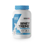 An image showcasing Xtreme whey protein supplement jar