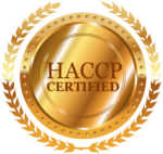 A logo of HACCP certified